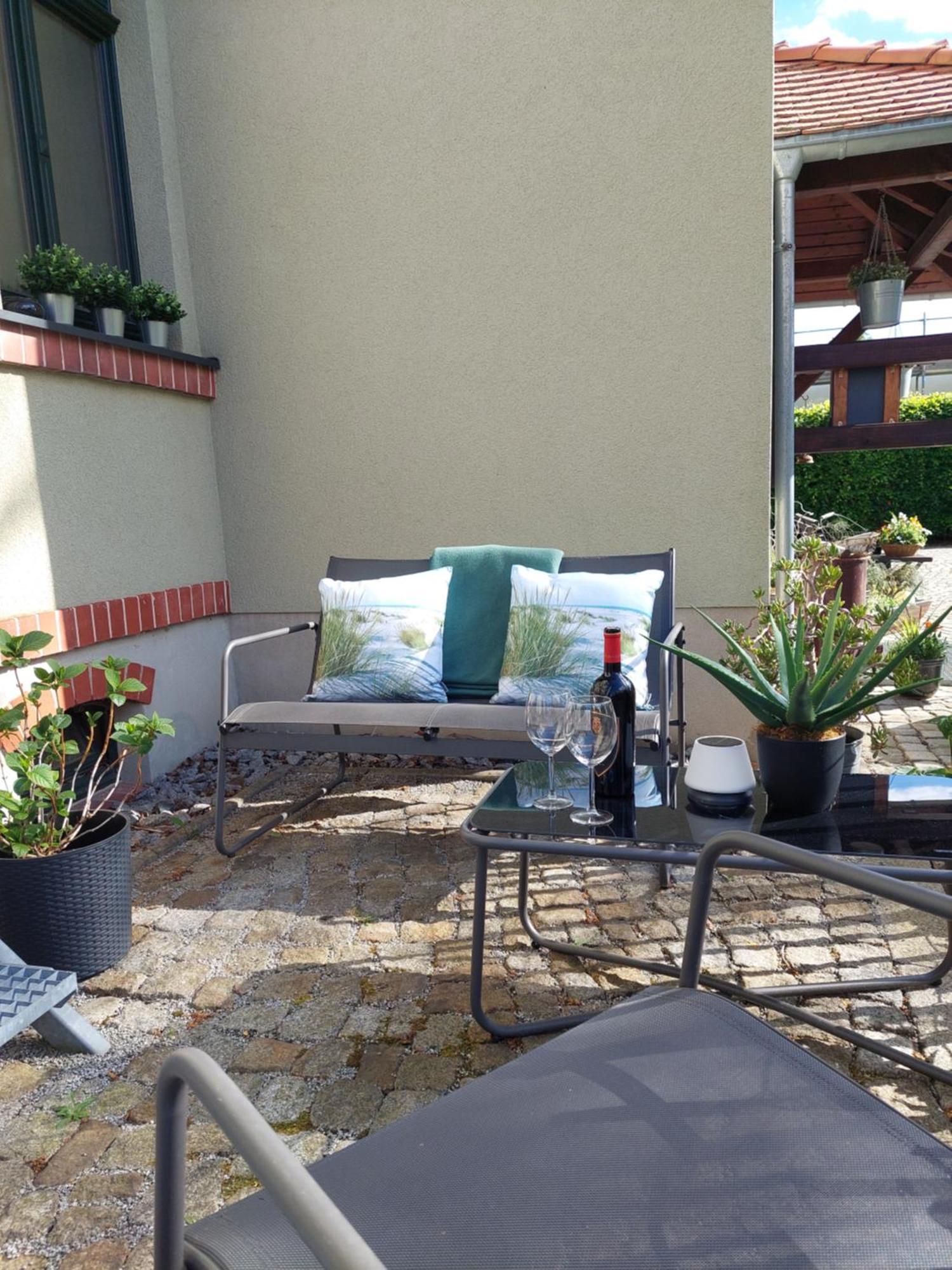 Ferienwohnung Am Buergerteich 2 ビショフスヴェルダ エクステリア 写真